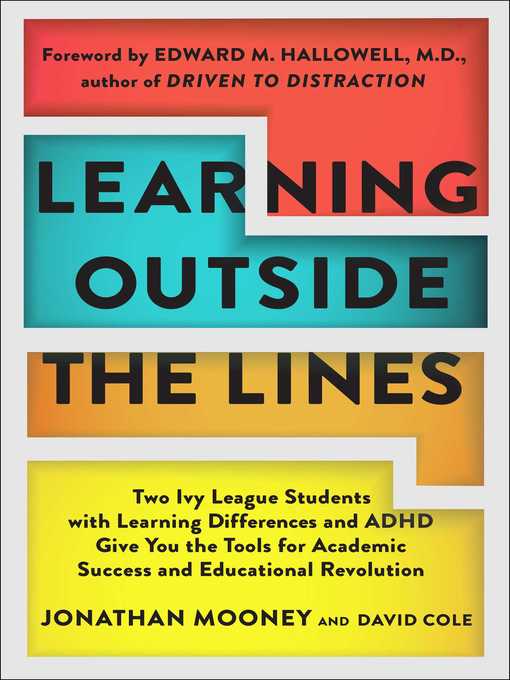 Title details for Learning Outside The Lines by Jonathan Mooney - Wait list